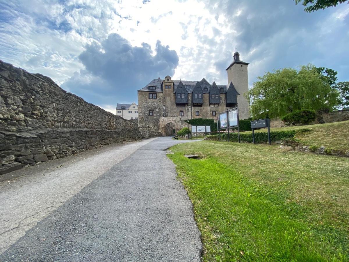 Ferienhaus Am Schlossberg In Ranis Esterno foto